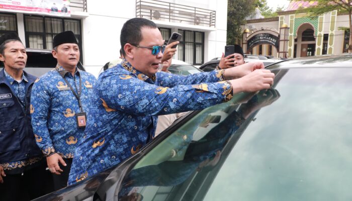 Puluhan Kendaraan ASN Kota Serang Nunggak Pajak