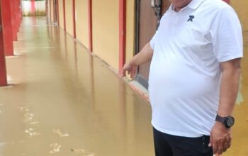 Paska SMKN 6 Pandeglang Kebanjiran, Kadis Pendidikan Banten Turun Langsung Ke Lokasi