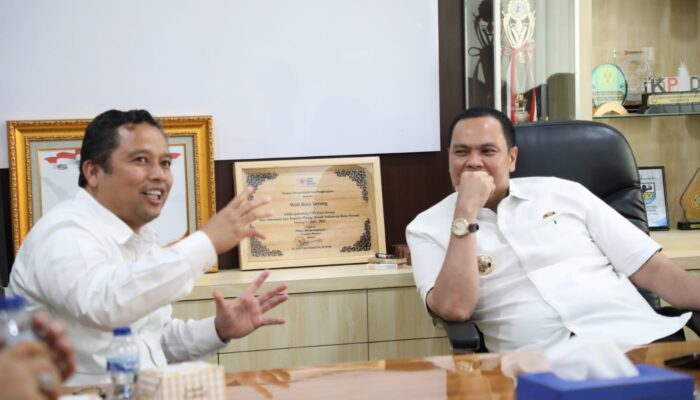 Pemkot Serang Mau Contek Program Tangerang Bersinar-nya Arief R Wismansyah