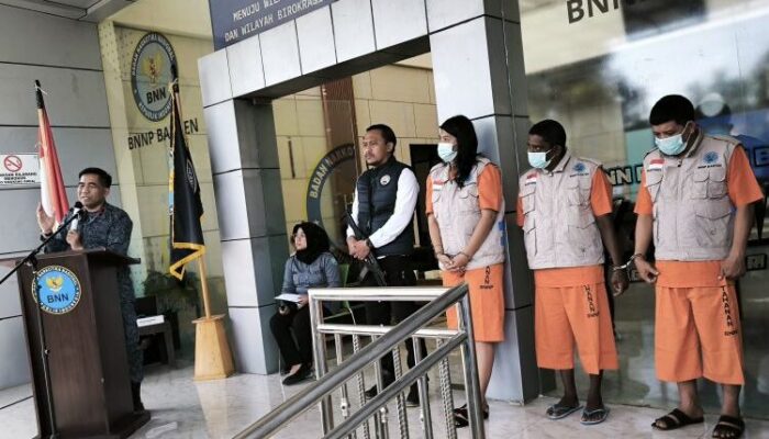 BNNP Banten Bongkar Sindikat Narkoba Antar Pulau