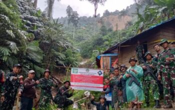 TNI AD Sweeping Gurandil di Kawasan Gunung Halimun Salak Bogor