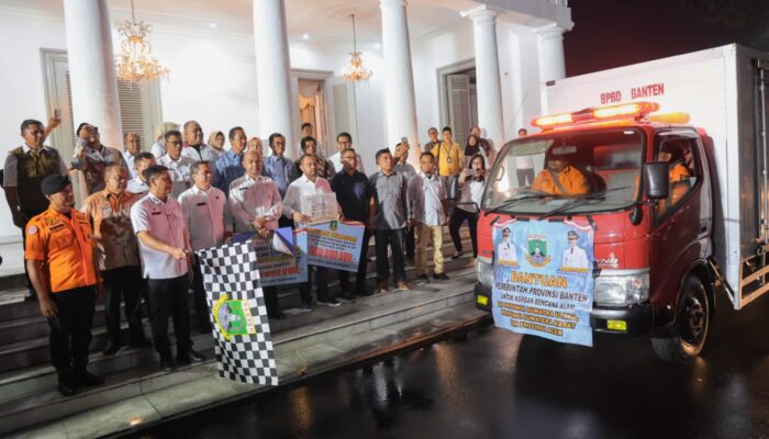 Pemprov Banten Kirim Bantuan untuk Bencana Sumatera