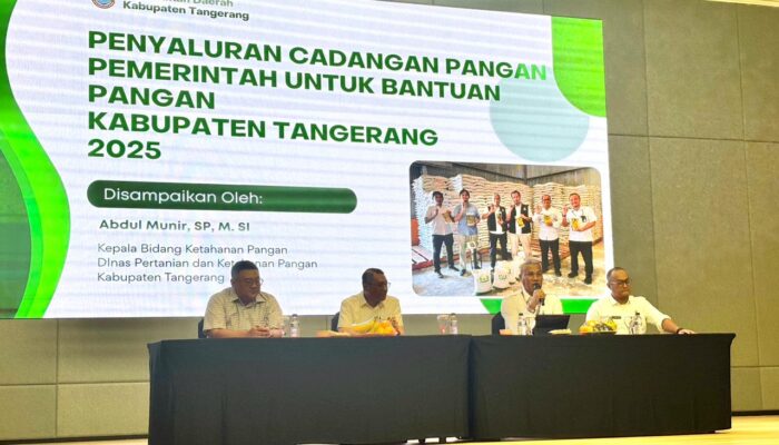 Penyaluran Bantuan Pangan 2025 di Kabupaten Tangerang Lancar