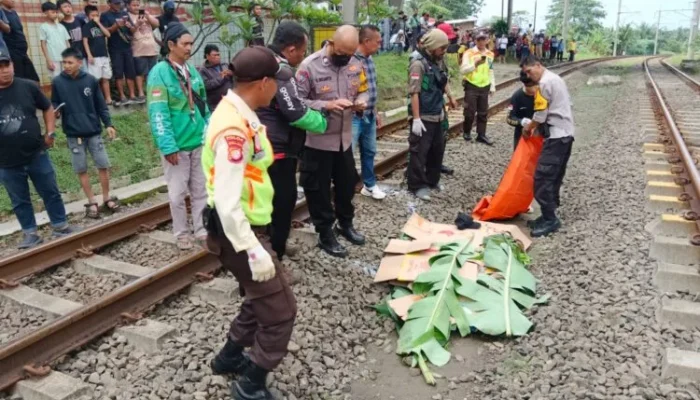 Tragis, ASN Tewas Tabrakkan Diri ke Kereta di Stasiun Cisauk Tangerang