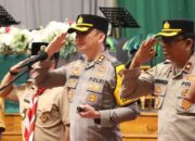 Kapolres Tangsel Pimpin Upacara Kenaikkan Pangkat 102 Anak Buahnya