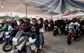 Ribuan Motor Pemudik Nataru Padati Pelabuhan Ciwandan Cilegon