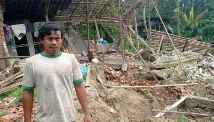 146 Rumah di Lebak Rusak Akibat Tanah Bergerak