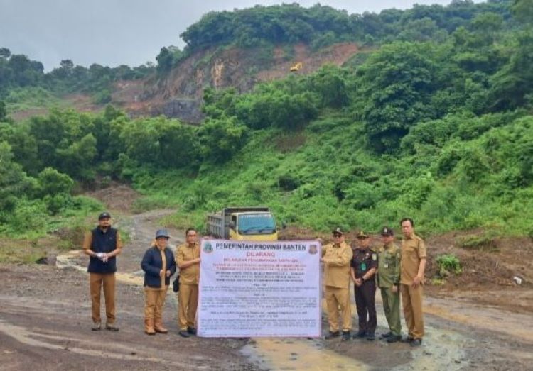 Pemprov Banten Tunda Penerbitan Izin Tambang Baru