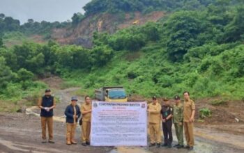 Pemprov Banten Sweeping Tambang Ilegal