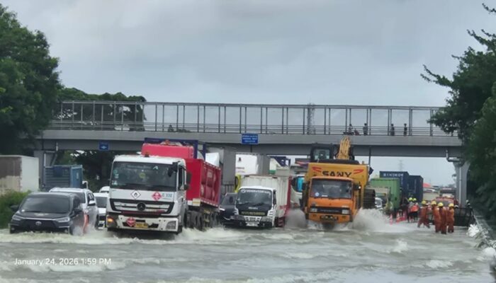 Awas, Tol Tangerang-Merak Rawan Aquaplaning