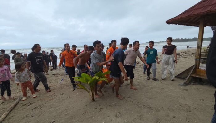 Pelajar Asal Tangerang Ditemukan Tewas Setelah Terseret Ombak di Pantai Camara Pandeglang