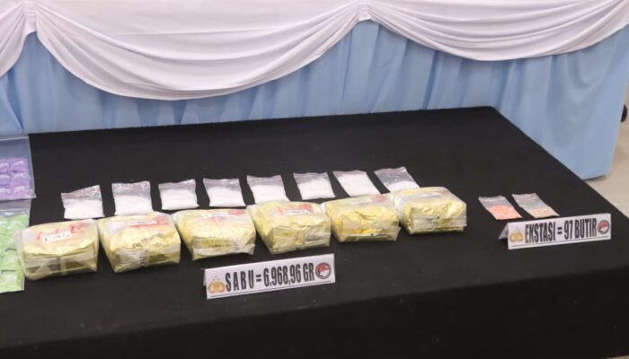 Polres Tangsel Bongkar Jaringan Narkotika Sumatera-Jawa yang  Dikendalikan dari Lapas