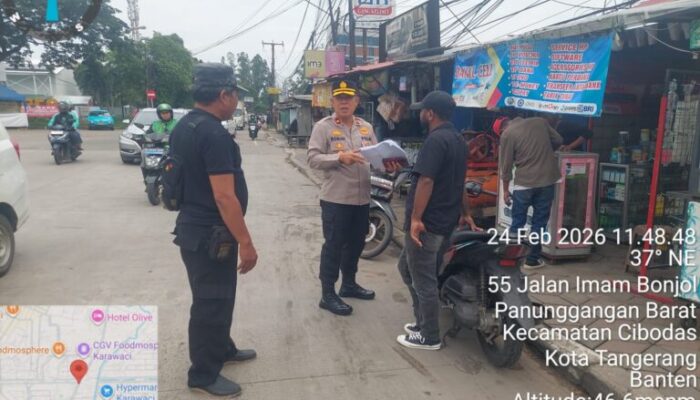Polsek Jatiuwung Tangerang Sweeping Deb Kolektor