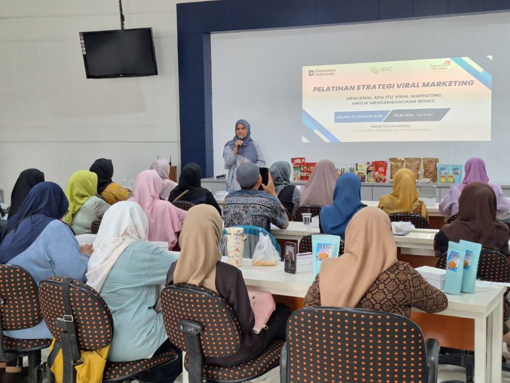 Telkom Perkuat Literasi Viral Marketing Bagi Pelaku UMKM Banten