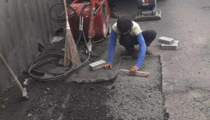 Dinas PUPR Kota Tangerang Gencarkan Perbaikan Jalan