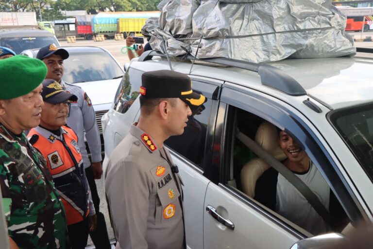 Polres Metro Tangerang Kota Pastikan Keamanan Arus Mudik