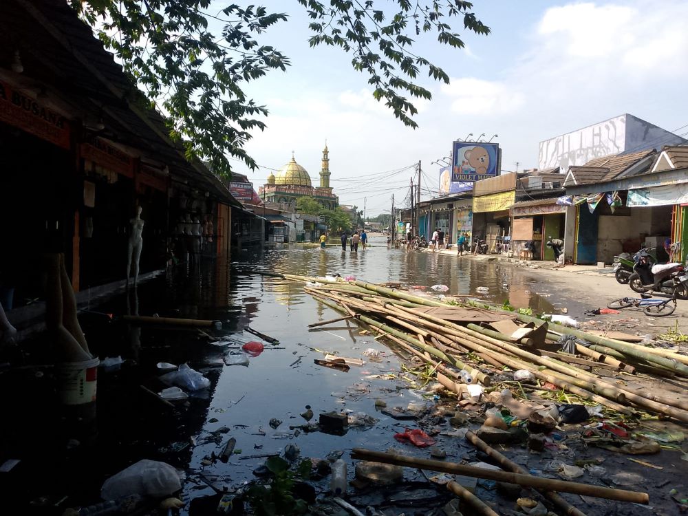 Sudah Lebih dari Sepekan Banjir di Periuk Tangerang Belum Surut