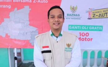 BAZNAS Kota Tangerang Buka Bengkel Gratis Bagi Pemudik