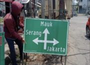 Arus Mudik Lebaran Mulai Padat, Sejumlah Ruas Jalan Kota Tangerang Dipasangi RPPJ