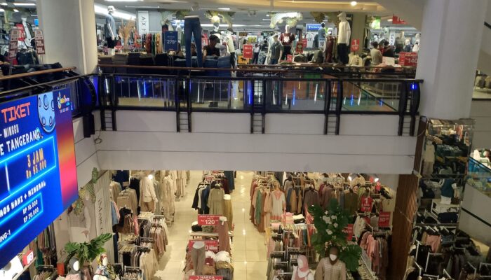 Dua Pekan Ramadan, Mall di Kota Tangerang Masih Sepi Pengunjung
