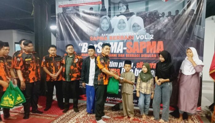 Sapma PP Kota Tangerang Gelar Santunan Anak Yatim