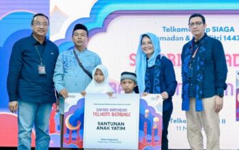 Safari Ramadhan, TelkomGroup Gelar Santunan Anak Yatim