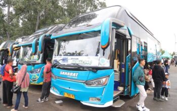 Terminal Poris Plawad Tangerang Mulai Dipadati Pemudik