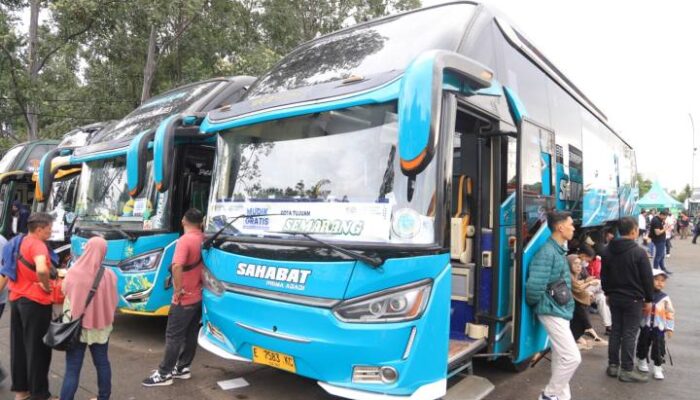 Terminal Poris Plawad Tangerang Mulai Dipadati Pemudik