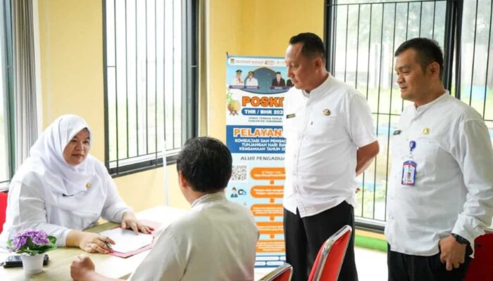 Disnaker Kabupaten Tangerang Buka Posko Pengaduan THR 2026