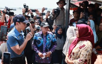 AHY Buka Peluang Bangun Pabrik Es di Kawasan Ketapang Urban Aquaculture