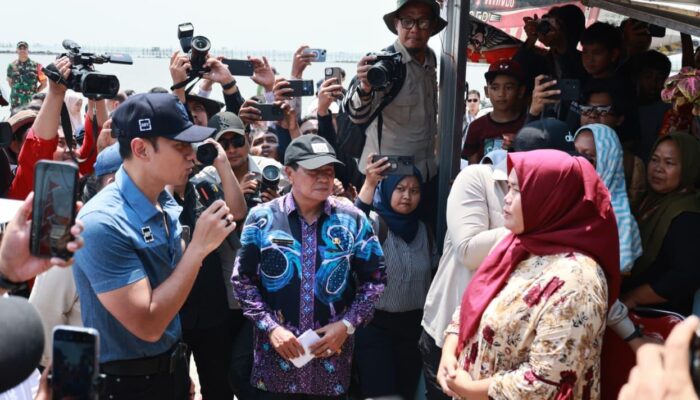 AHY Buka Peluang Bangun Pabrik Es di Kawasan Ketapang Urban Aquaculture