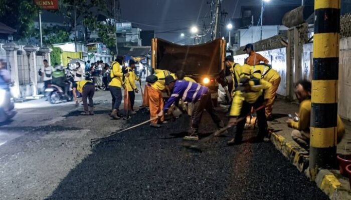 Pemkot Tangerang Lanjutkan Perbaikan Jalan Dipati Unus Kecamatan Cibodas