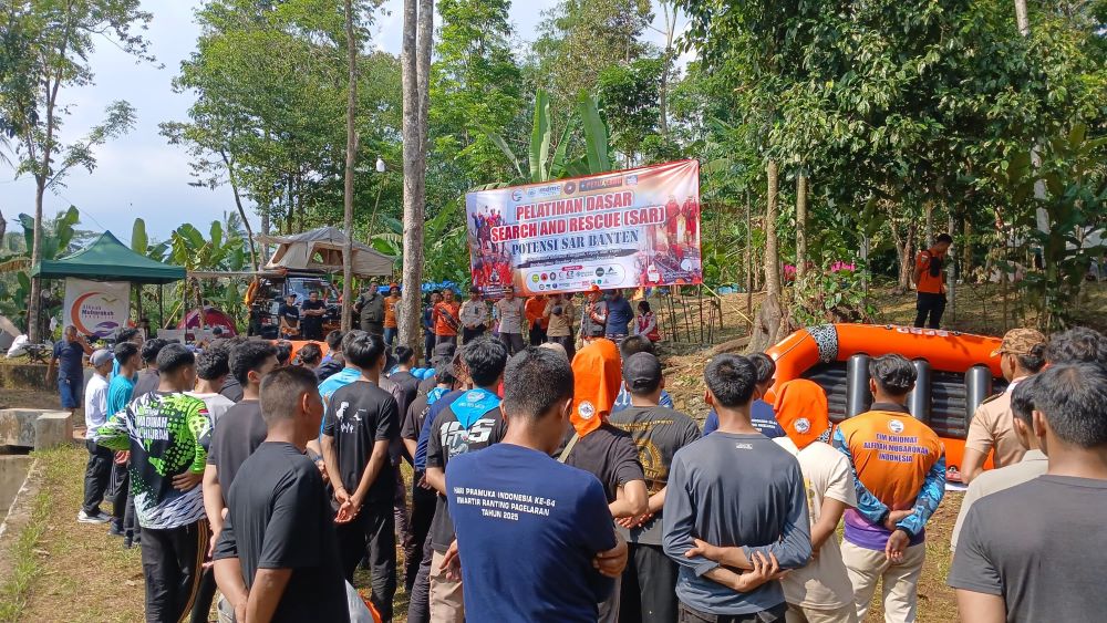 100 Remaja Banten Disiapkan untuk Hadapi Bencana Alam