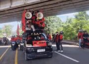 Tolak ke Monas, Ribuan Buruh Banten Tetap Suarakan Aspirasi ke DPR RI