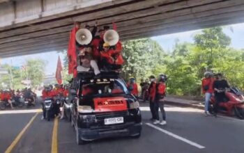 Tolak ke Monas, Ribuan Buruh Banten Tetap Suarakan Aspirasi ke DPR RI
