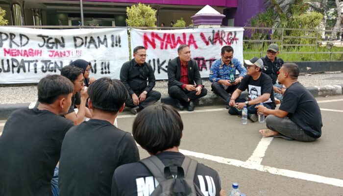 Mahasiswa Pantura Desak Pemkab Tangerang Tuntaskan Persoalan Truk Tanah
