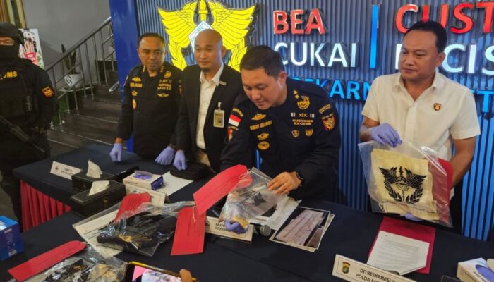 Bea Cukai Bandara Soekarno-Hatta Gagalkan Penyelundupan Emas Mentah ke India