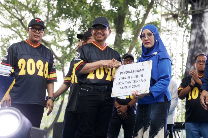 May Day 2026, Wali Kota Tangerang Ajak Buruh Perkuat Kolaborasi