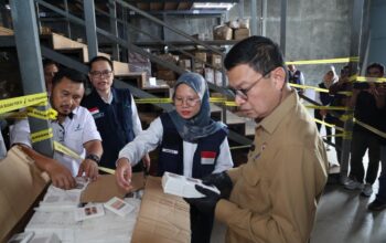 BPOM RI Grebek Gudang Kosmetik Ilegal Asal Tiongkok di Tangerang