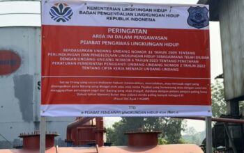 Kementerian LH Segel Pabrik Pengolahan Oli Bekas di Tangerang