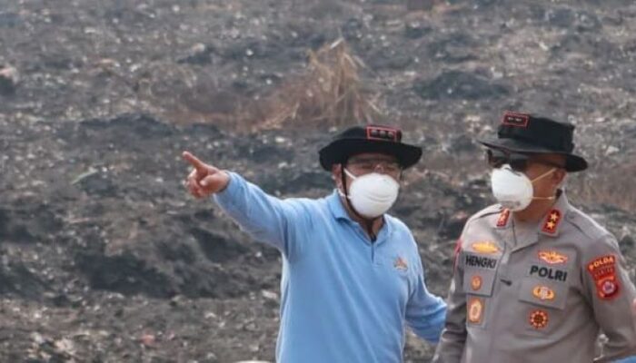 Kapolda Banten Pastikan Kebakaran TPA Jatiwaringin Tangerang Akibat Faktor Alam