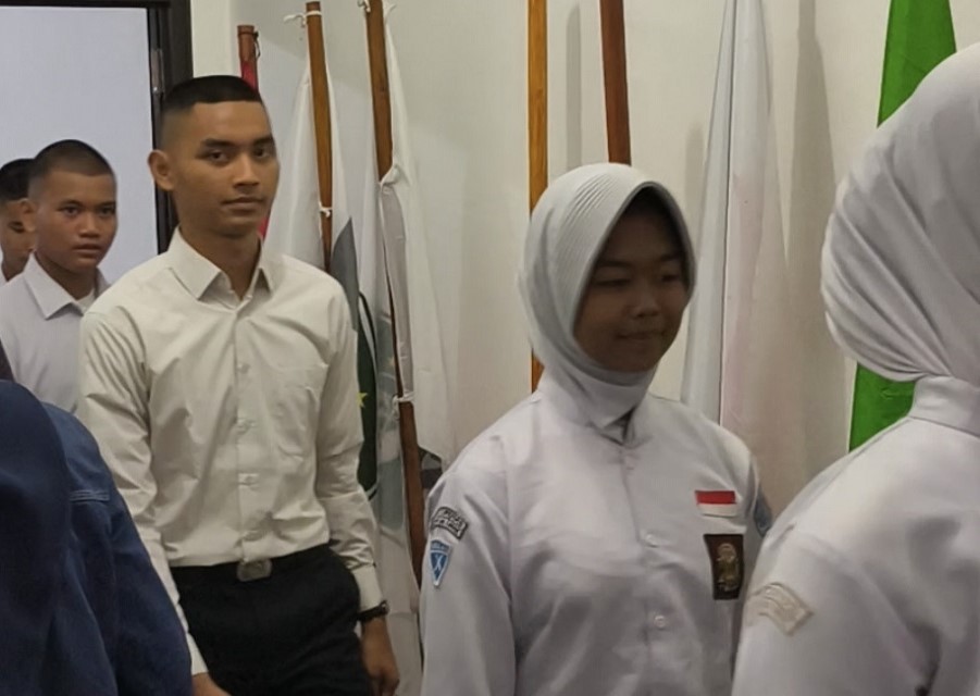 Calon Paskibra Lebak Jalani Tes Urine