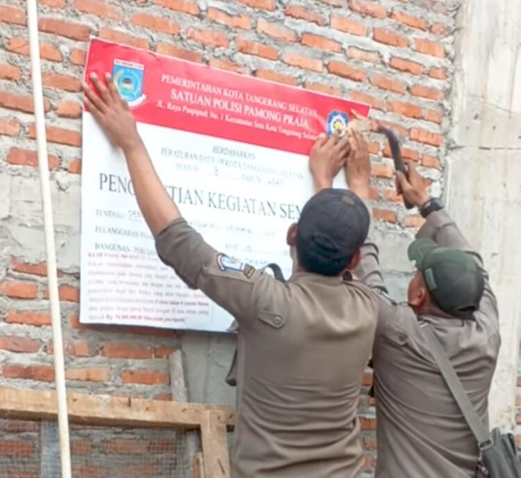 Pemkot Tangsel Bakal Pidanakan Bangunan Liar