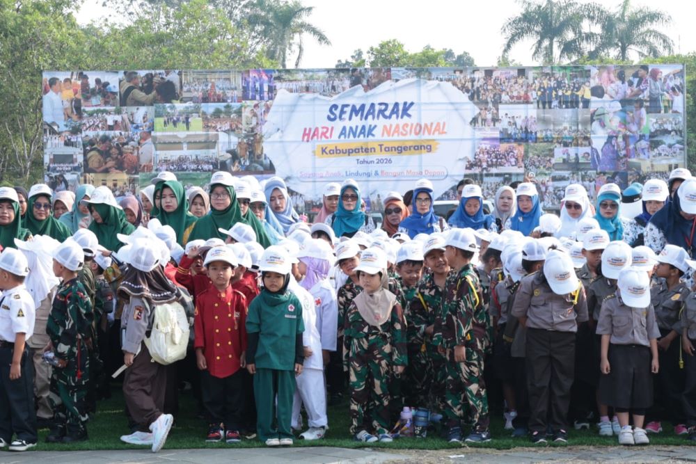 Hari Anak Nasional 2026, Bupati Tangerang Pertegas Komitmen Membangun Generasi Unggul Menuju Indonesia Emas 2045