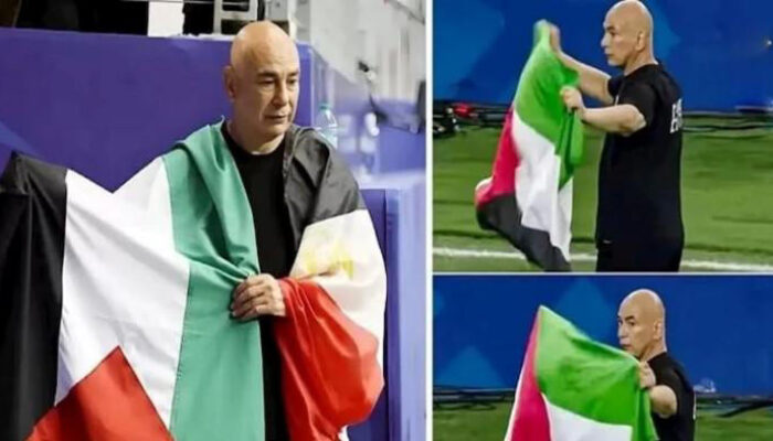 Lolos 16 Besar Piala Dunia 2026, Pelatih Timnas Mesir Kibarkan Bendera Palestina