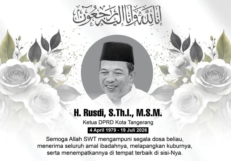 Ketua DPRD Kota Tangerang Tutup Usia