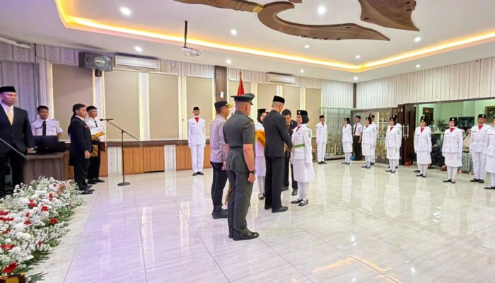25 Pelajar di Karawaci Tangerang Dikukuhkan Sebagai Anggota Paskibra