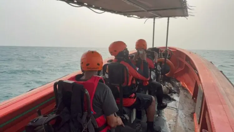 Cari Rombongan Wartawan yang Hilang, Tim SAR Gabungan Telusuri Selat Sunda